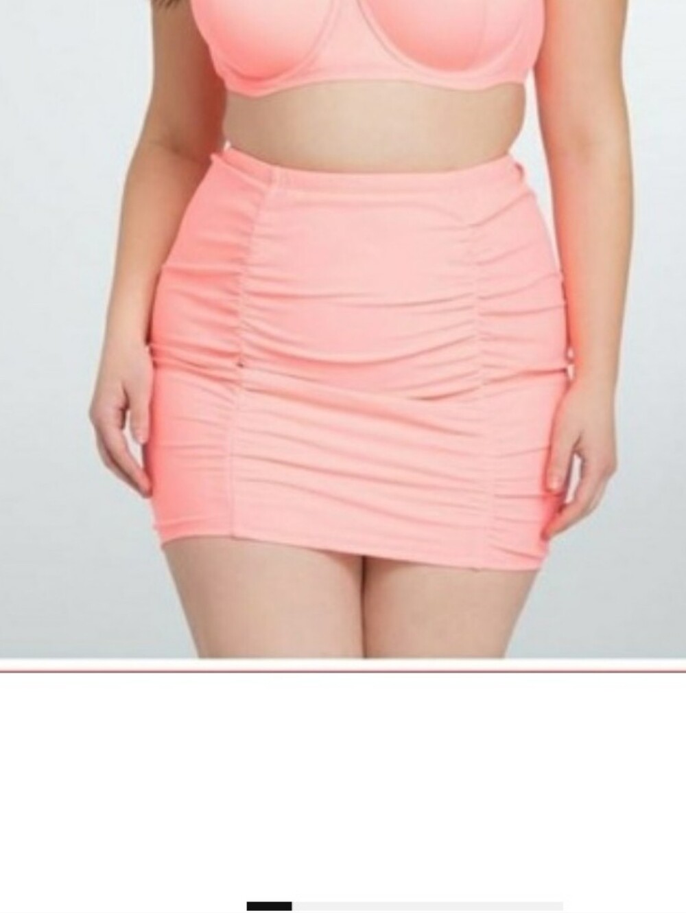 torrid Coral Pink  Bikini Botton Only